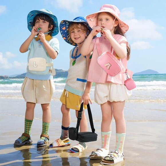 Personalized Initial Fanny Pack for Girls - Perfect Birthday Gift in Cream-M - Picture 2 of 9